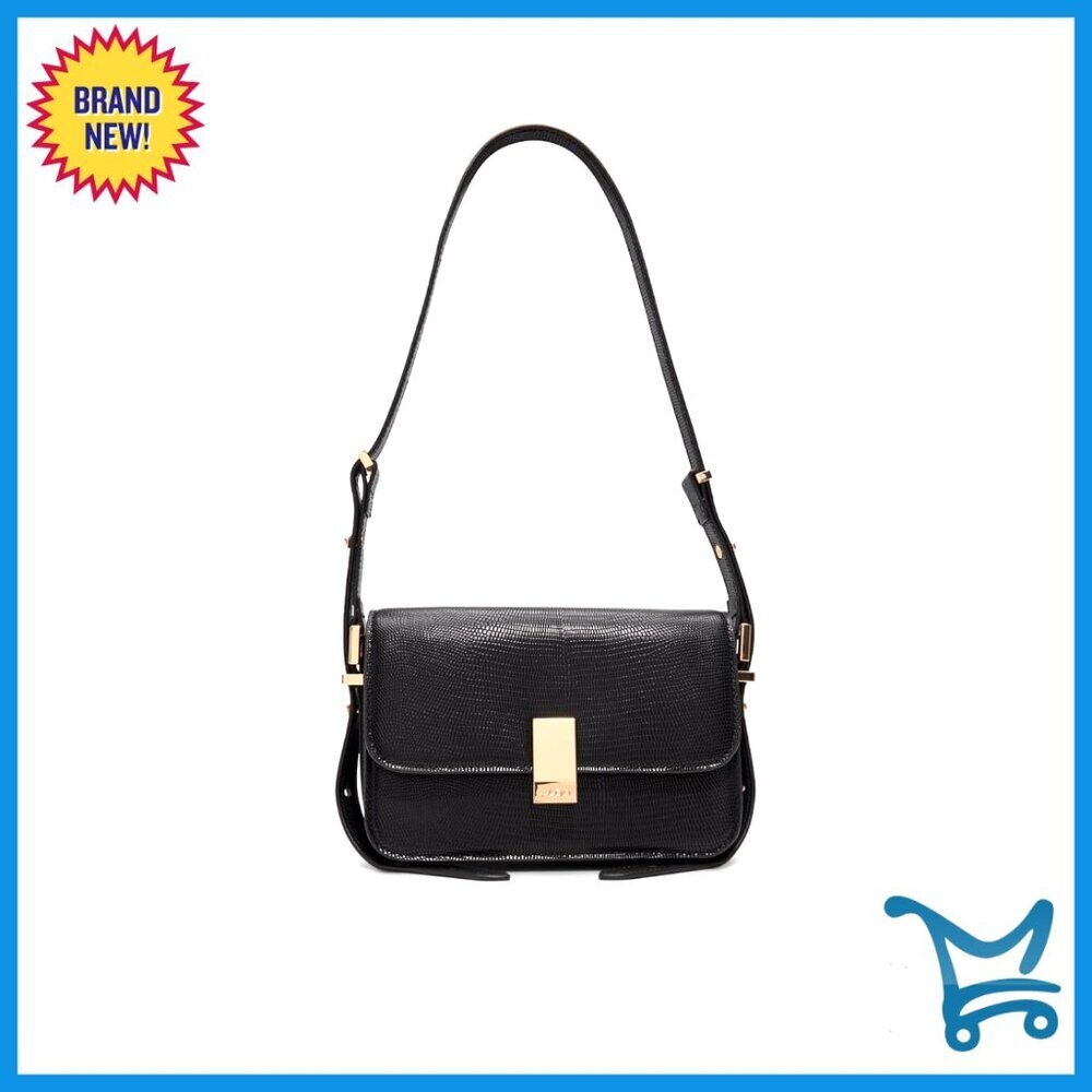 Medium Crossbody Bag with 2 Compartments, Synthetic Material, Versatile Wear